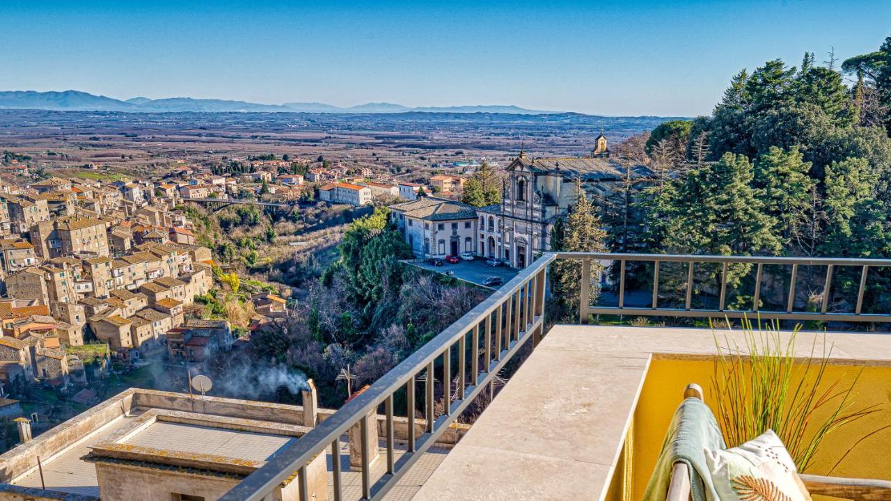 Casa Checca Appartamenti Per Vacanze Caprarola Exteriör bild